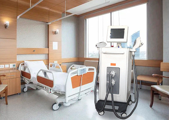 Máy tẩy lông xung ánh sáng 500 Watts Máy Laser DPL 45kg Trọng lượng 0-1000mj Năng lượng