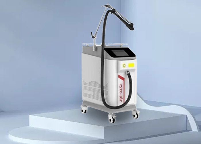 Máy làm mát da không khí màu trắng Trọng lượng chịu tải 60kg CE được phê duyệt