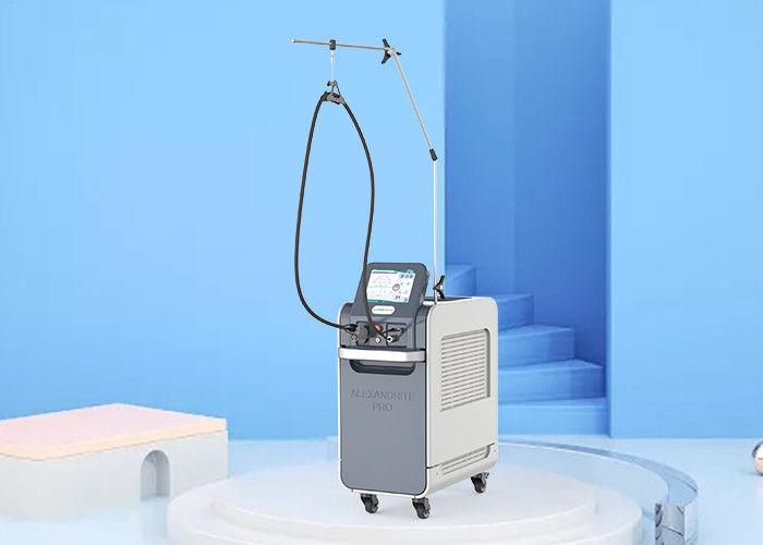 Thiết bị tẩy lông bằng laser 755nm màu xám Alexandrite Gentlelase Pro 3680 Watts
