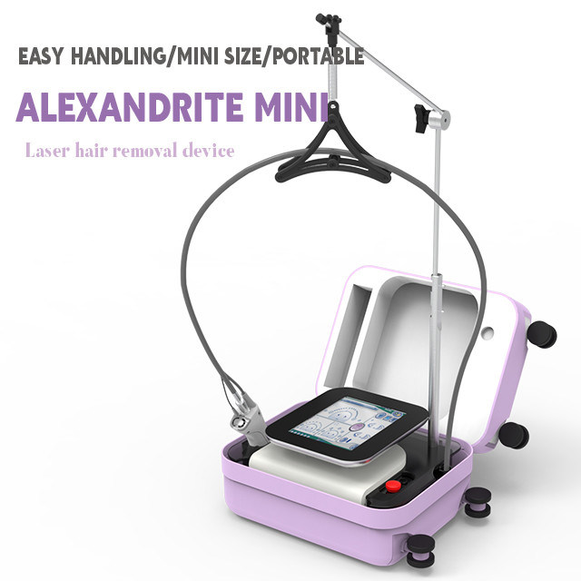 2024 hầu hết laser diode 755 nm nguồn cung cấp năng lượng phần Alexandrite mini sản phẩm phòng khám làm đẹp cho tẩy lông lcd bộ lọc màn hình cảm ứng thông minh thiết bị làm đẹp