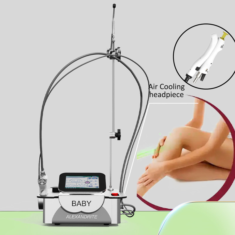 2024 hầu hết laser diode 755 nm nguồn cung cấp năng lượng phần Alexandrite mini sản phẩm phòng khám làm đẹp cho tẩy lông lcd bộ lọc màn hình cảm ứng thông minh thiết bị làm đẹp