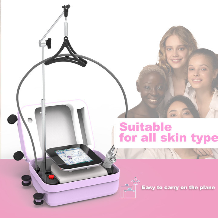 Alexandrite Mini Thiết bị làm đẹp di động Điện năng chạm thông minh Phần Bison Light And Easy 755nm Mini Machine Alexandrite 755nm Laser Hair Removal