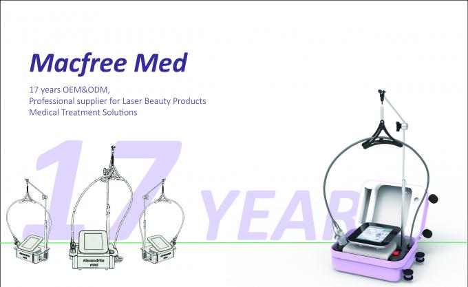 Alexandrite Mini Thiết bị làm đẹp di động Điện năng chạm thông minh Phần Bison Light And Easy 755nm Mini Machine Alexandrite 755nm Laser Hair Removal 0